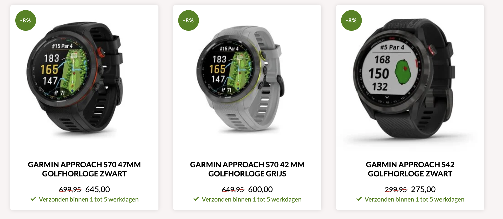 beste golfhorloge
